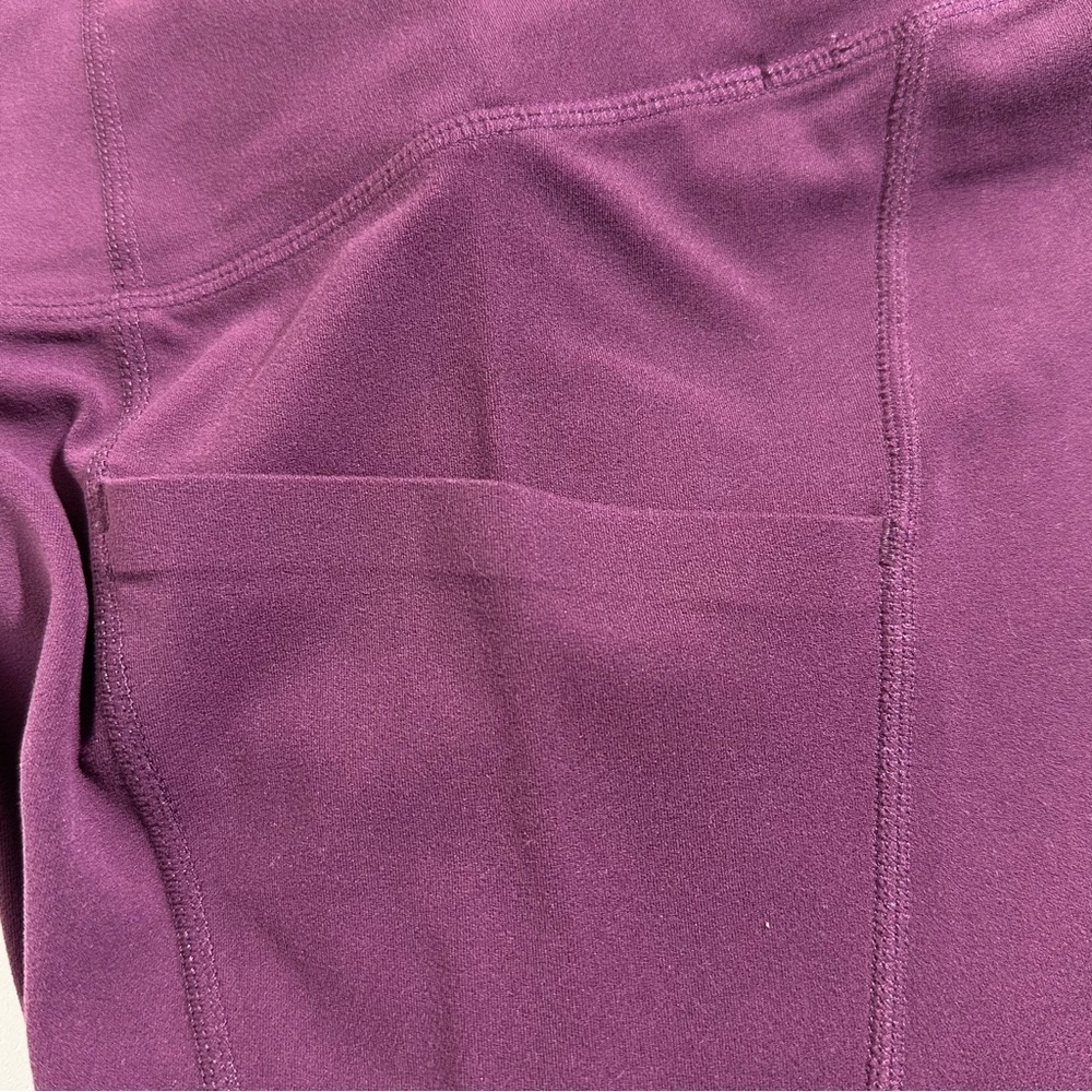 Athleta High Rise Legging Burgundy Women’s S - Picture 4 of 12